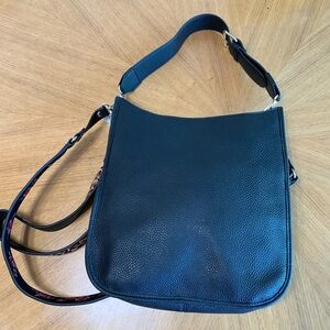 NWT White House Black Market Black Purse with 3 Detachable Handles